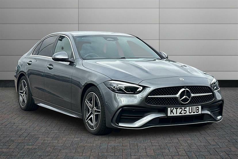 Mercedes-Benz C Class C200 Amg Line 9G-tronic Grey