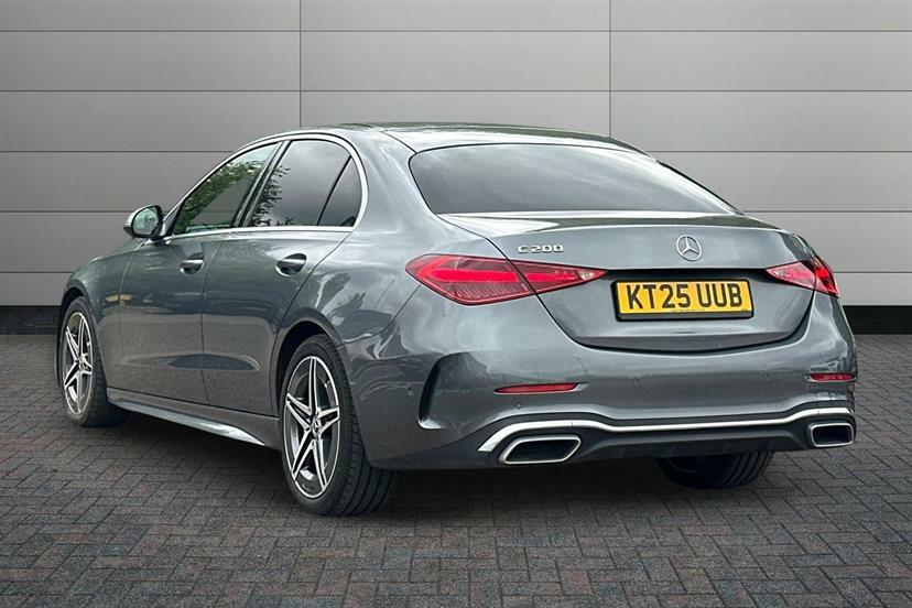 Mercedes-Benz C Class C200 Amg Line 9G-tronic KT25UUB Grey #2
