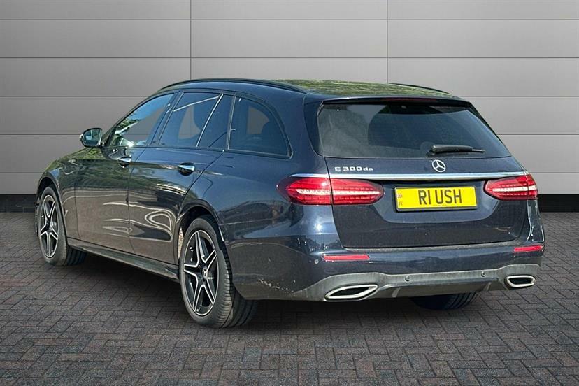 Mercedes-Benz E Class E300de Amg Line Night Edition Prem 9G-tronic WA72SJX Blue #2
