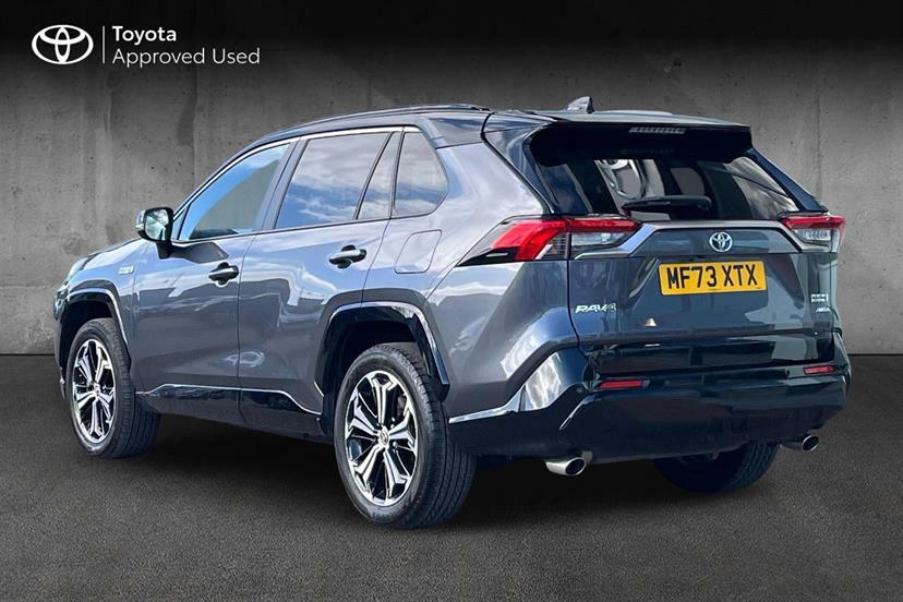 Toyota Rav 4 2.5 Phev Dynamic Cvt Pan Roof MF73XTX Black #3