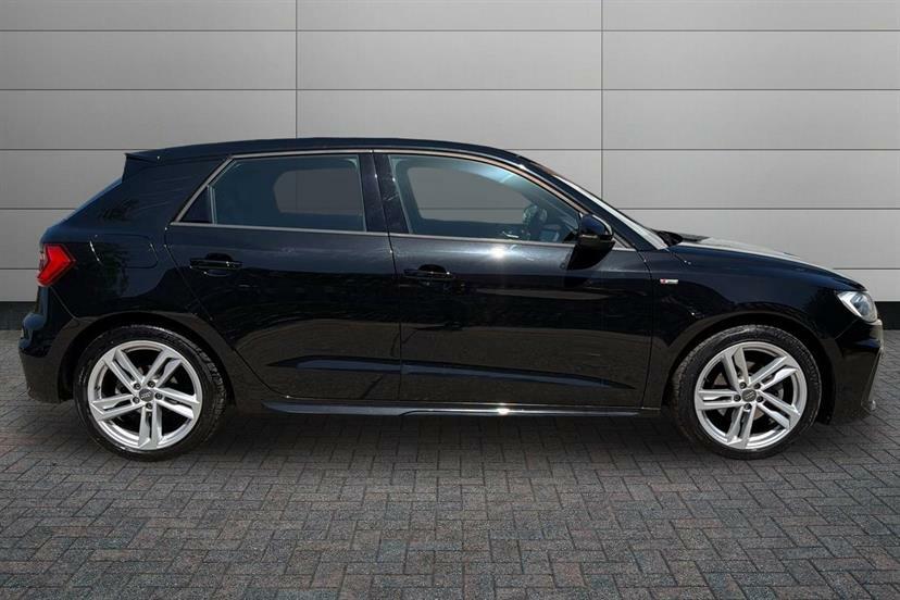 Audi A1 30 Tfsi S Line LW19HWB Black #4