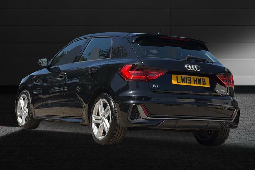 Audi A1 30 Tfsi S Line LW19HWB Black #3