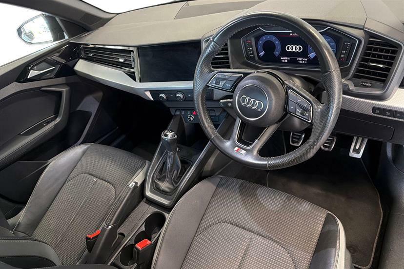 Audi A1 30 Tfsi S Line LW19HWB Black #6