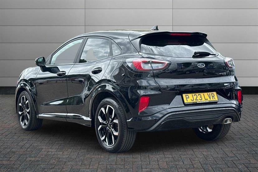 Ford Puma 1.0 Ecoboost Hybrid Mhev St-line X Dct PJ23LVR Black #3