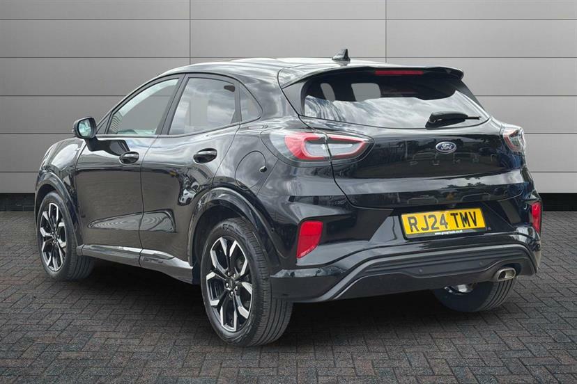 Ford Puma 1.0 Ecoboost Hybrid Mhev 155 St-line X RJ24TMV Black #3