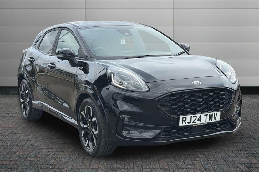 Ford Puma 1.0 Ecoboost Hybrid Mhev 155 St-line X Black