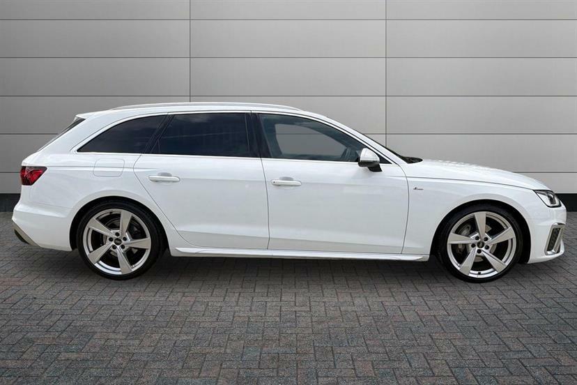Audi A4 40 Tfsi 204 S Line S Tronic YD72BHZ White #4