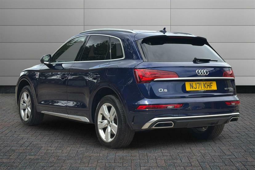 Audi Q5 50 Tfsi E Quattro S Line S Tronic NJ71KHF Blue #3