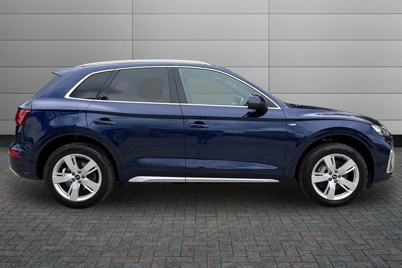 Audi Q5 50 Tfsi E Quattro S Line S Tronic NJ71KHF Blue #4