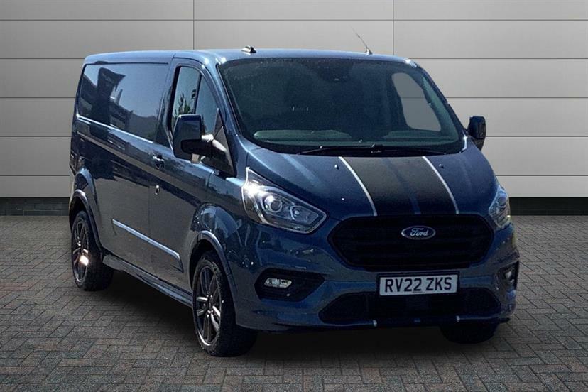 Ford Transit Custom 2.0 Ecoblue 185Ps Low Roof Sport Van Blue