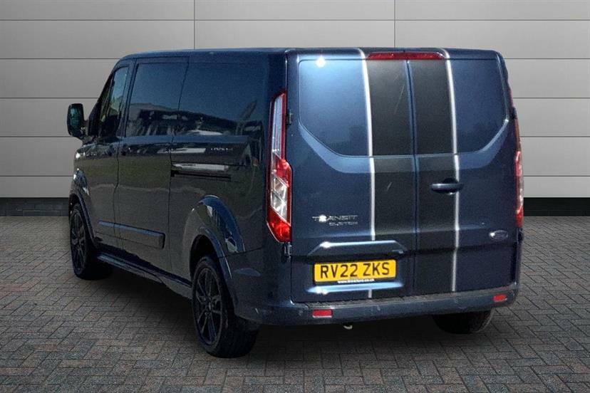 Ford Transit Custom 2.0 Ecoblue 185Ps Low Roof Sport Van RV22ZKS Blue #3