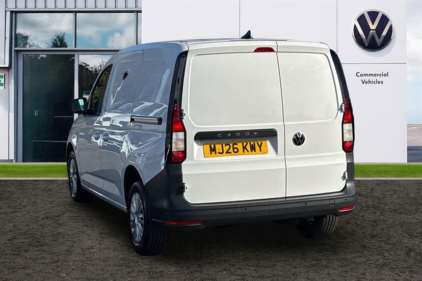 Volkswagen Caddy 2.0 Tdi 102Ps Commerce Van Businesstech Pack MJ26KWY Black #3