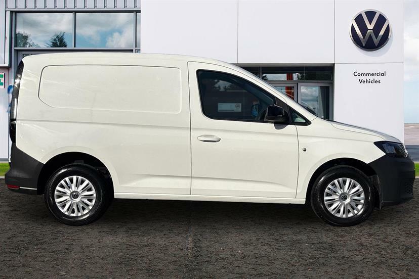 Volkswagen Caddy 2.0 Tdi 102Ps Commerce Van Businesstech Pack MJ26KWY Black #4