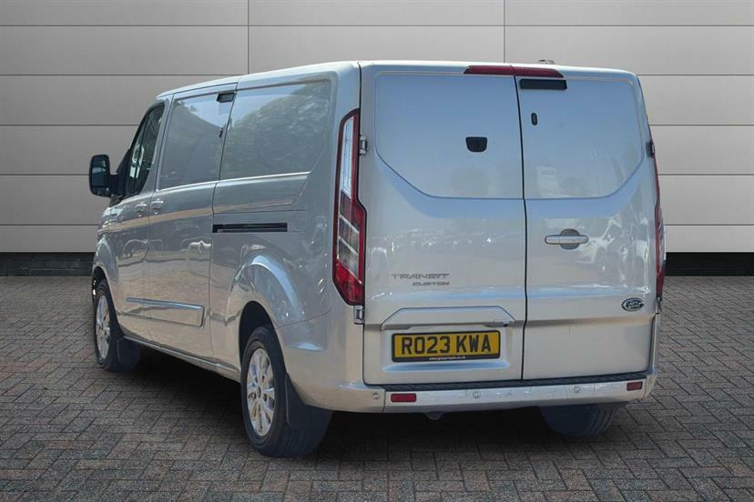 Ford Transit Custom 2.0 Ecoblue 130Ps Low Roof Limited Van RO23KWA Silver #3
