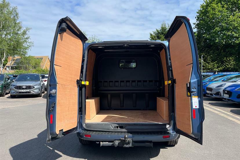 Ford Transit Custom 2.0 Ecoblue 130Ps Low Roof Dcab Limited Van DX23LWJ Blue #2
