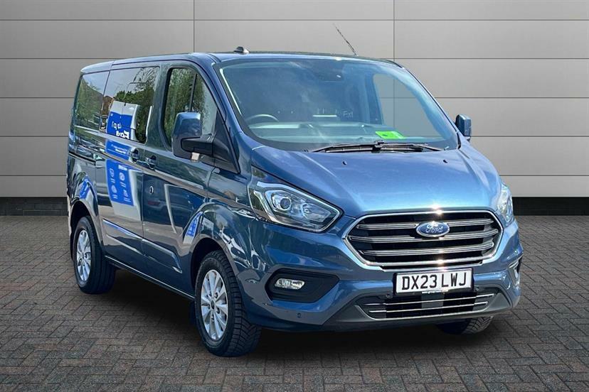 Ford Transit Custom 2.0 Ecoblue 130Ps Low Roof Dcab Limited Van Blue
