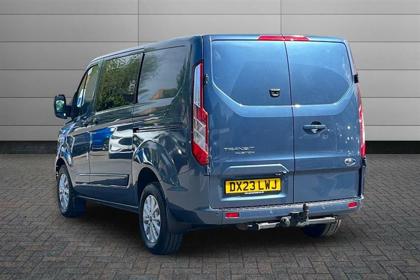Ford Transit Custom 2.0 Ecoblue 130Ps Low Roof Dcab Limited Van DX23LWJ Blue #3