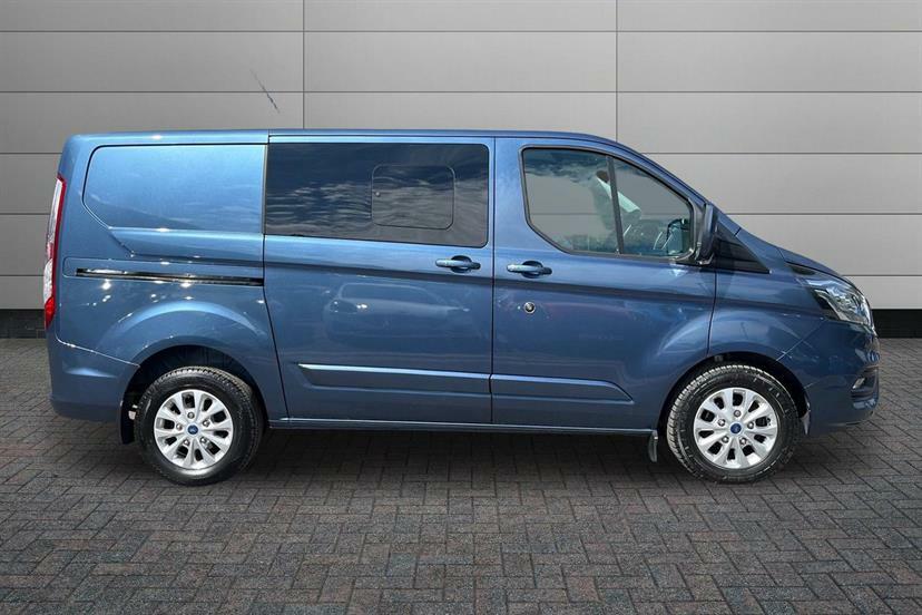 Ford Transit Custom 2.0 Ecoblue 130Ps Low Roof Dcab Limited Van DX23LWJ Blue #5