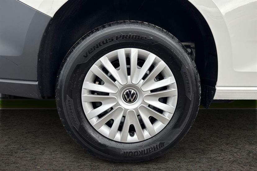 Volkswagen Caddy 2.0 Tdi 102Ps Commerce Van Businesstech Pack MV26WFG White #5