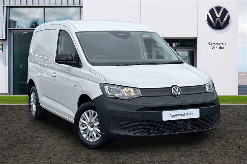 Volkswagen Caddy 2.0 Tdi 102Ps Commerce Van Businesstech Pack White