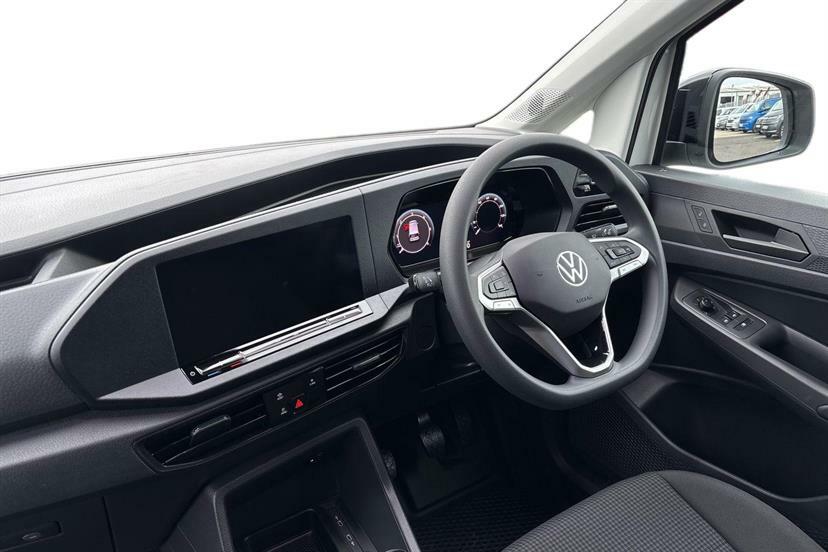 Volkswagen Caddy 2.0 Tdi 102Ps Commerce Van Businesstech Pack MV26WFG White #2