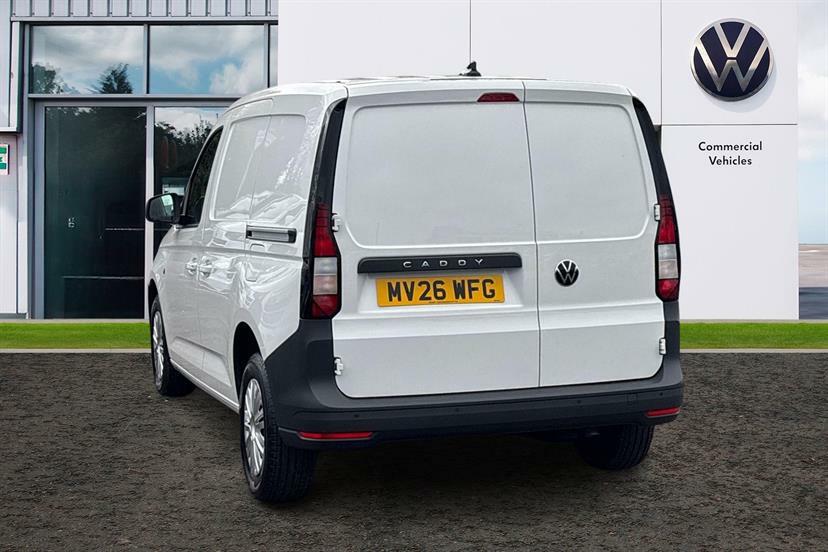 Volkswagen Caddy 2.0 Tdi 102Ps Commerce Van Businesstech Pack MV26WFG White #3