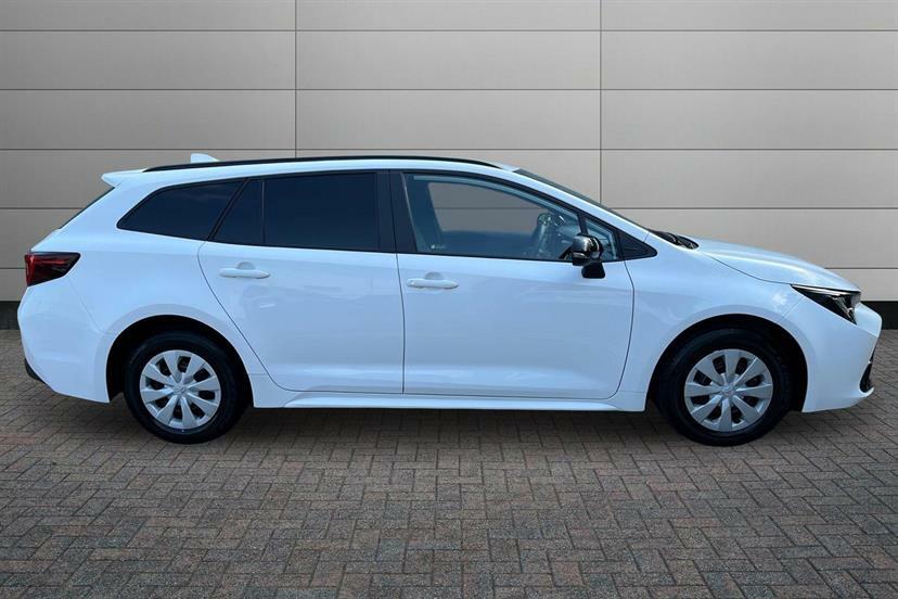 Toyota Corolla 1.8 Vvt-i Hybrid Commercial White #4