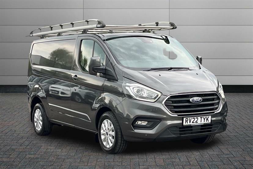 Ford Transit Custom 2.0 Ecoblue 170Ps Low Roof Limited Van Grey