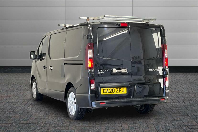 Renault Trafic Sl28 Energy Dci 170 Sport Nav Van EA20ZFJ Black #3
