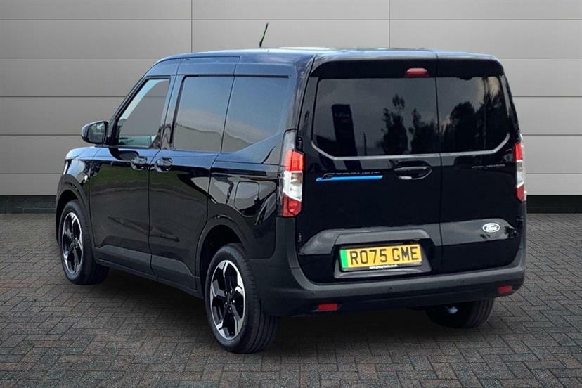 Ford Transit Courier 100Kw 43Kwh Limited Van RO75GME Black #3