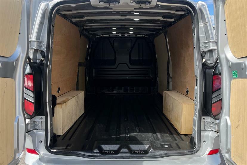 Ford Transit Custom 2.0 Ecoblue 136Ps H1 Van Limited LD74XJG Silver #2