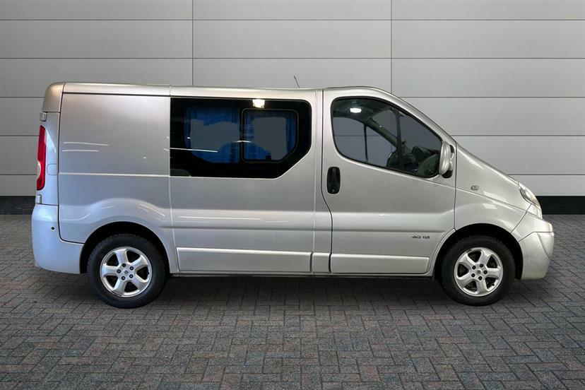 Renault Trafic Sl27dci 115 Sport Sat Nav Van Euro 5 Silver #4