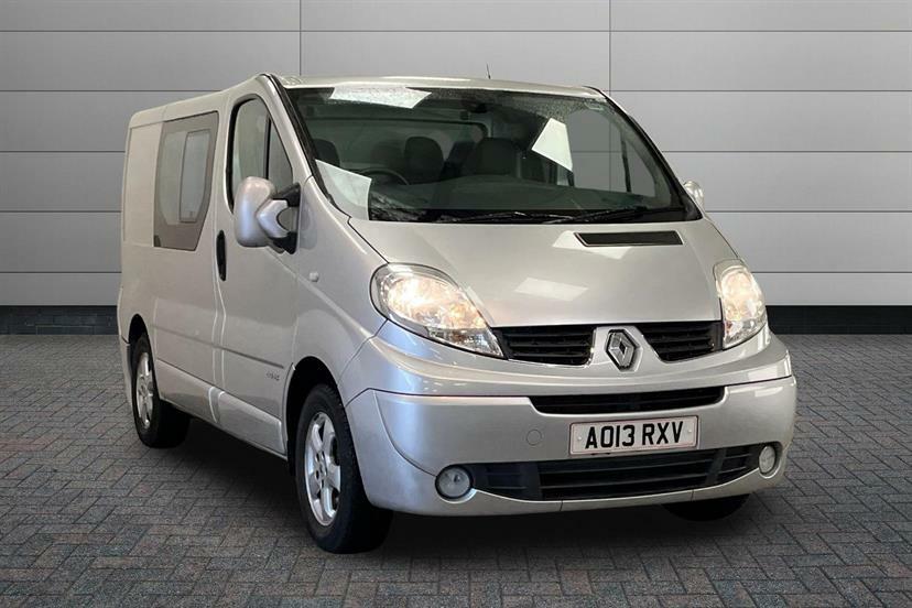 Renault Trafic Sl27dci 115 Sport Sat Nav Van Euro 5 Silver