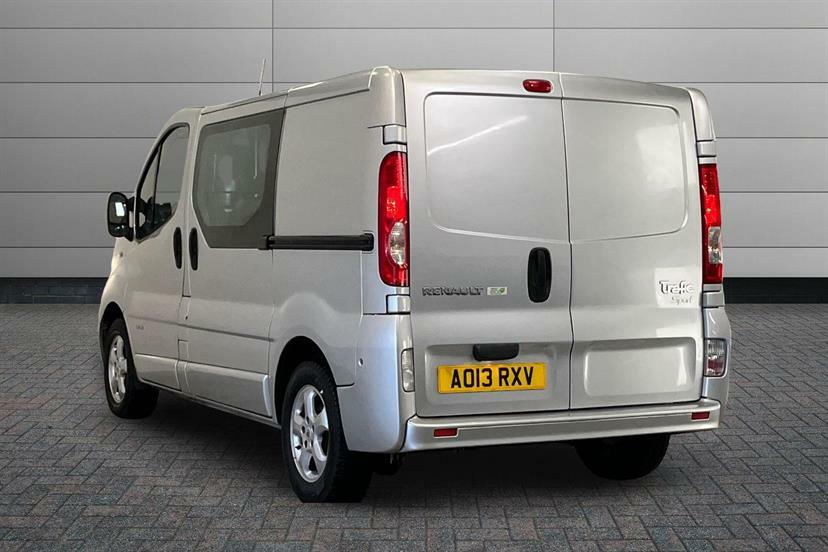 Renault Trafic Sl27dci 115 Sport Sat Nav Van Euro 5 Silver #3