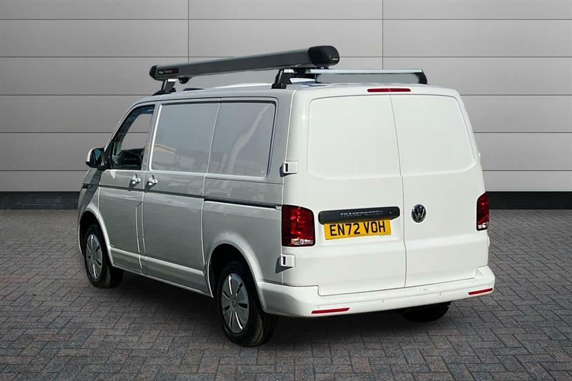 Volkswagen Transporter 2.0 Tdi 110 Startline Van EN72VOH White #3