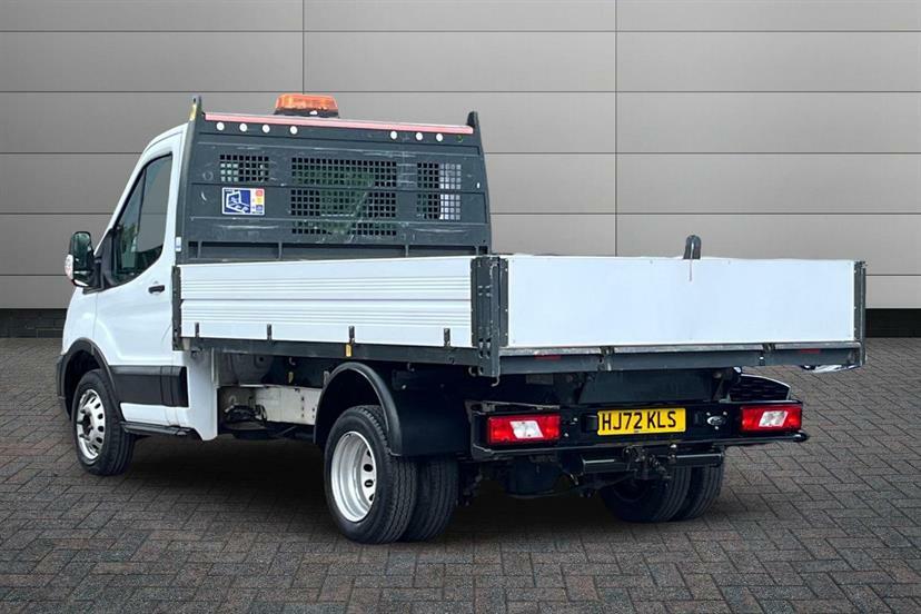 Ford Transit Custom 2.0 Ecoblue 130Ps Chassis Cab HJ72KLS White #2
