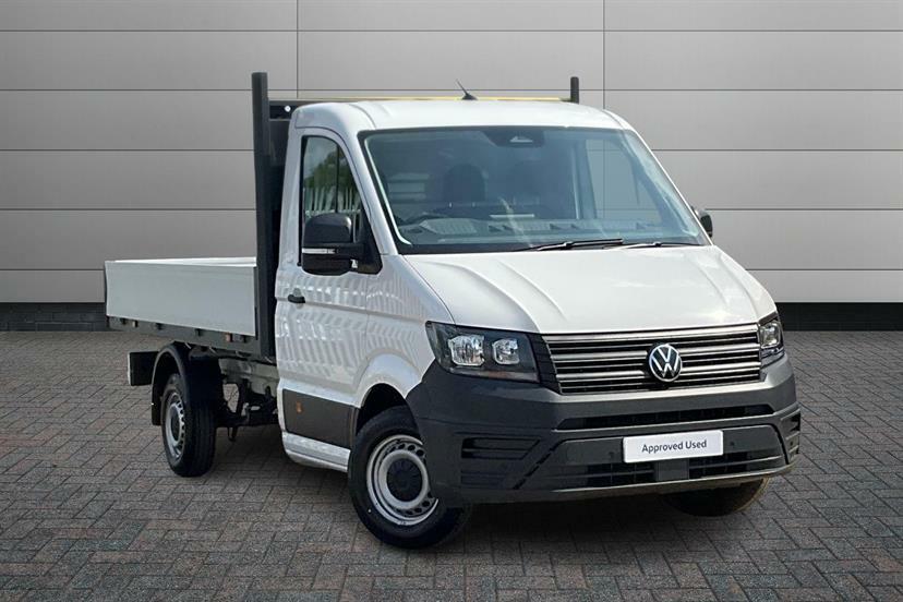 Volkswagen Crafter 2.0 Tdi 140Ps Commerce Etg Dropside White