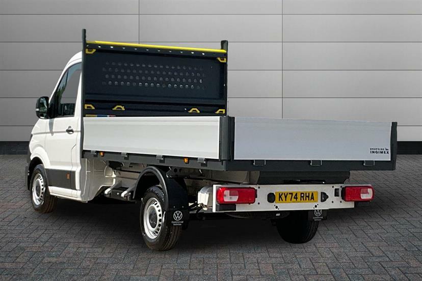 Volkswagen Crafter 2.0 Tdi 140Ps Commerce Etg Dropside KY74RHA White #3