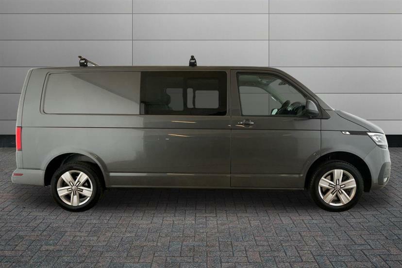 Volkswagen Transporter 2.0 Bitdi 204 Highline Kombi Van Dsg FV72GJY Grey #4