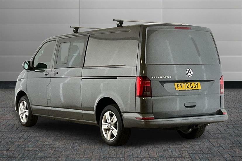 Volkswagen Transporter 2.0 Bitdi 204 Highline Kombi Van Dsg FV72GJY Grey #3