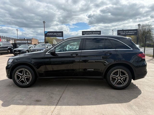 Mercedes-Benz GLC Class Glc300 Mhev Amg Line BT69OBE Black #6