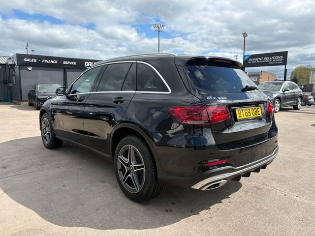 Mercedes-Benz GLC Class Glc300 Mhev Amg Line BT69OBE Black #5