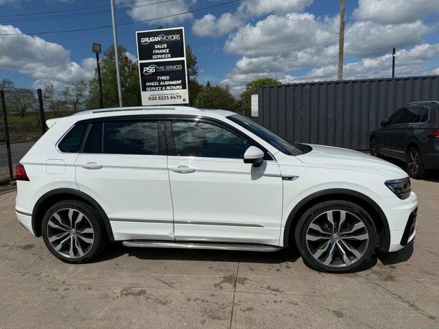 Volkswagen Tiguan Tdi Bluemotion Tech R-line RE66TNL White #3