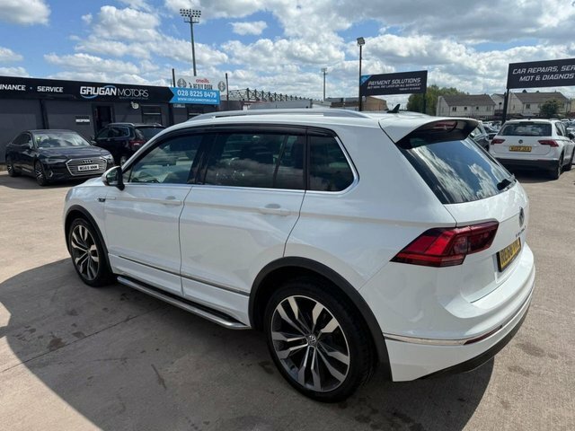 Volkswagen Tiguan Tdi Bluemotion Tech R-line RE66TNL White #4
