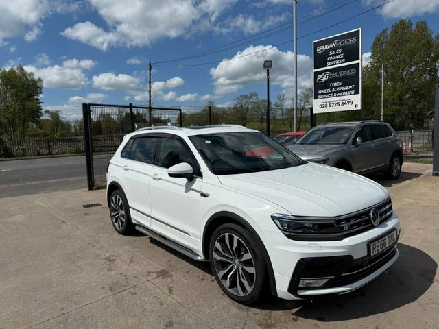 Volkswagen Tiguan Tdi Bluemotion Tech R-line White