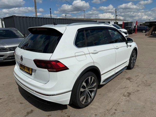 Volkswagen Tiguan Tdi Bluemotion Tech R-line RE66TNL White #5