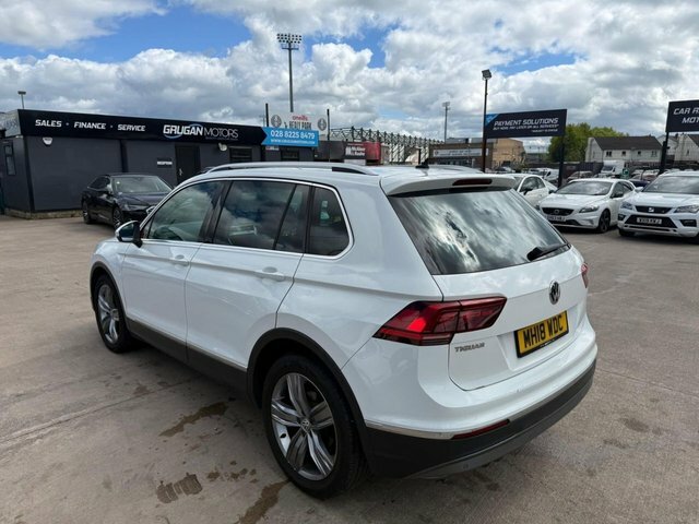 Volkswagen Tiguan Tdi Sel Suv MH18WDC White #3