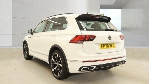Volkswagen Tiguan Tsi R-line Suv FP70VFO White #3