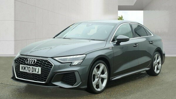 Audi A3 Tdi 35 S Line KM70DVJ Grey #2