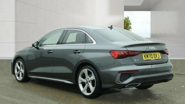 Audi A3 Tdi 35 S Line KM70DVJ Grey #3